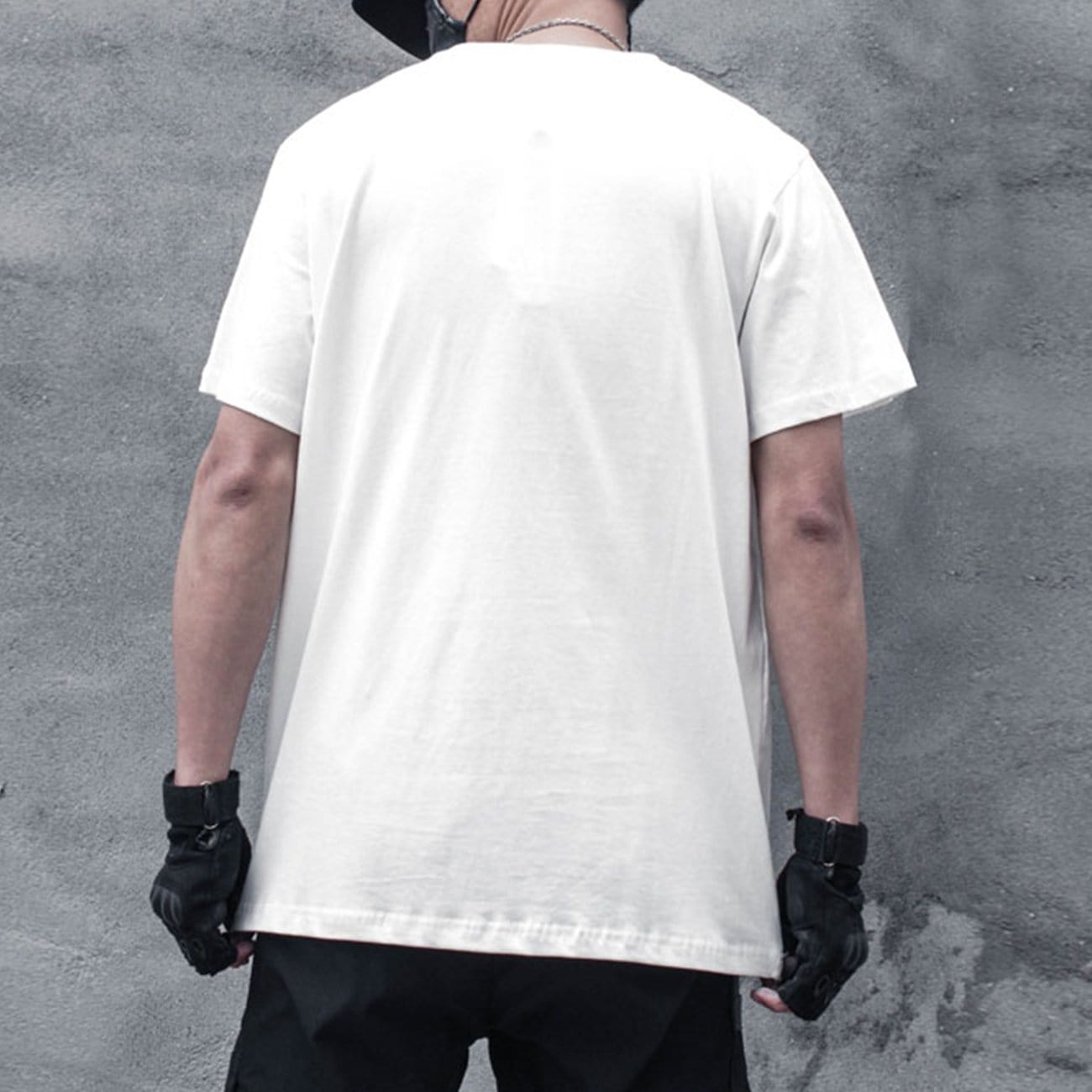 Dark Functional Ribbons Patchwork Tee Streetwear Brand Techwear Combat Tactical YUGEN THEORY