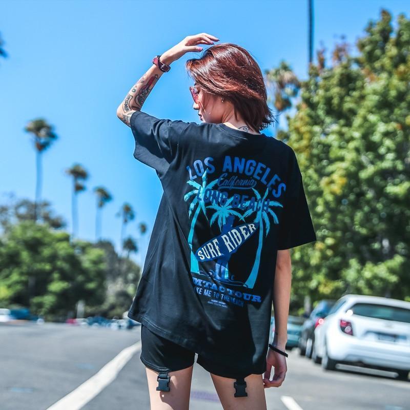 Long Beach T-Shirt Streetwear Brand Techwear Combat Tactical YUGEN THEORY