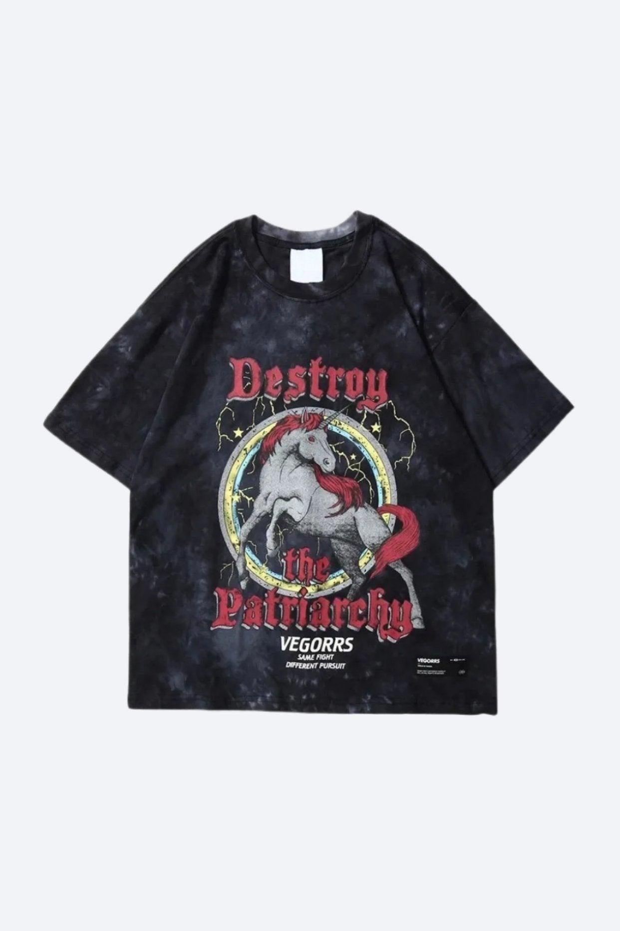 Patriarchy T-Shirt Streetwear Brand Techwear Combat Tactical YUGEN THEORY