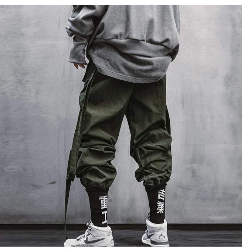 Streetwear War Khaki Pants Streetwear Brand Techwear Combat Tactical YUGEN THEORY